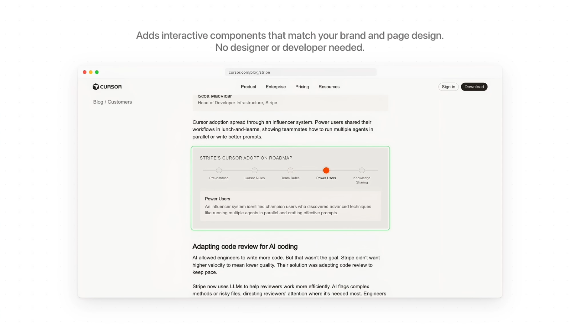 Cassiopeia - Screenshot 2 showing product features and functionality