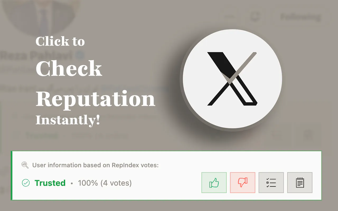 RepIndex chrome extension gallery image