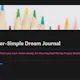 DreamCatcher -Simple Dream Journal
