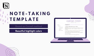 Notion Note-Taking Toolkit gallery image