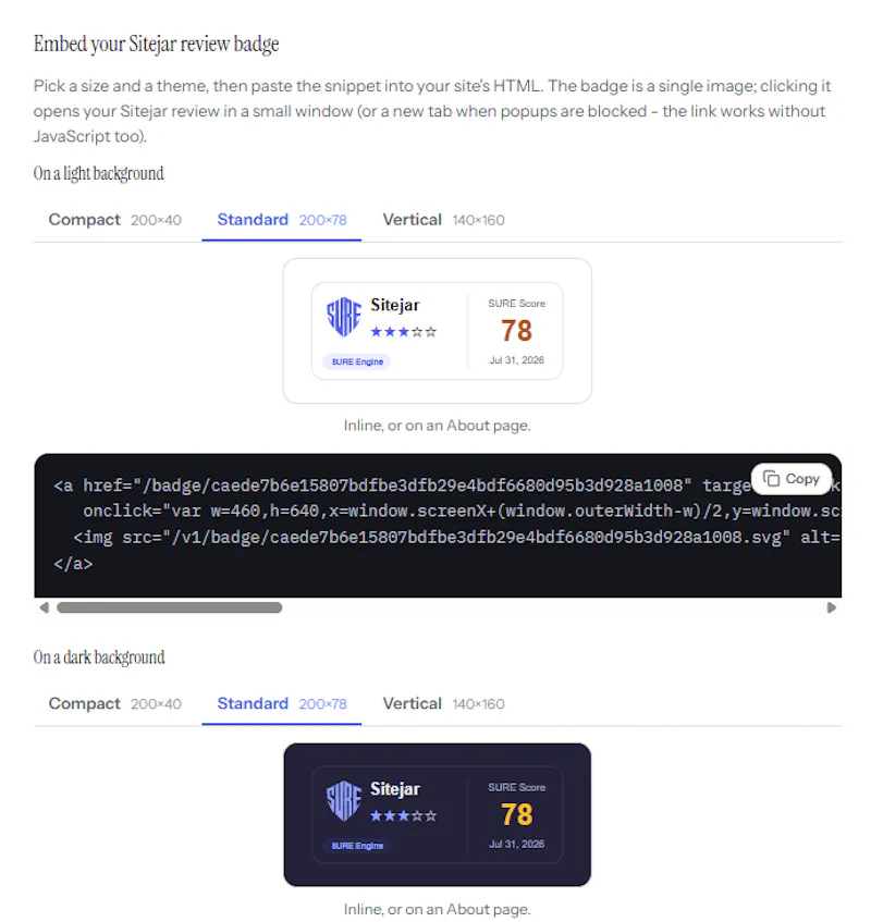 Sitejar screenshot 5