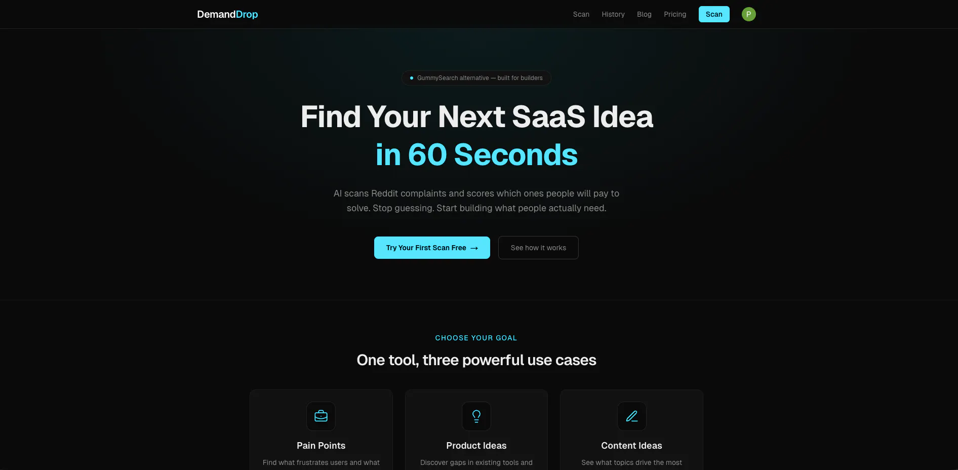DemandDrop 제품 배너