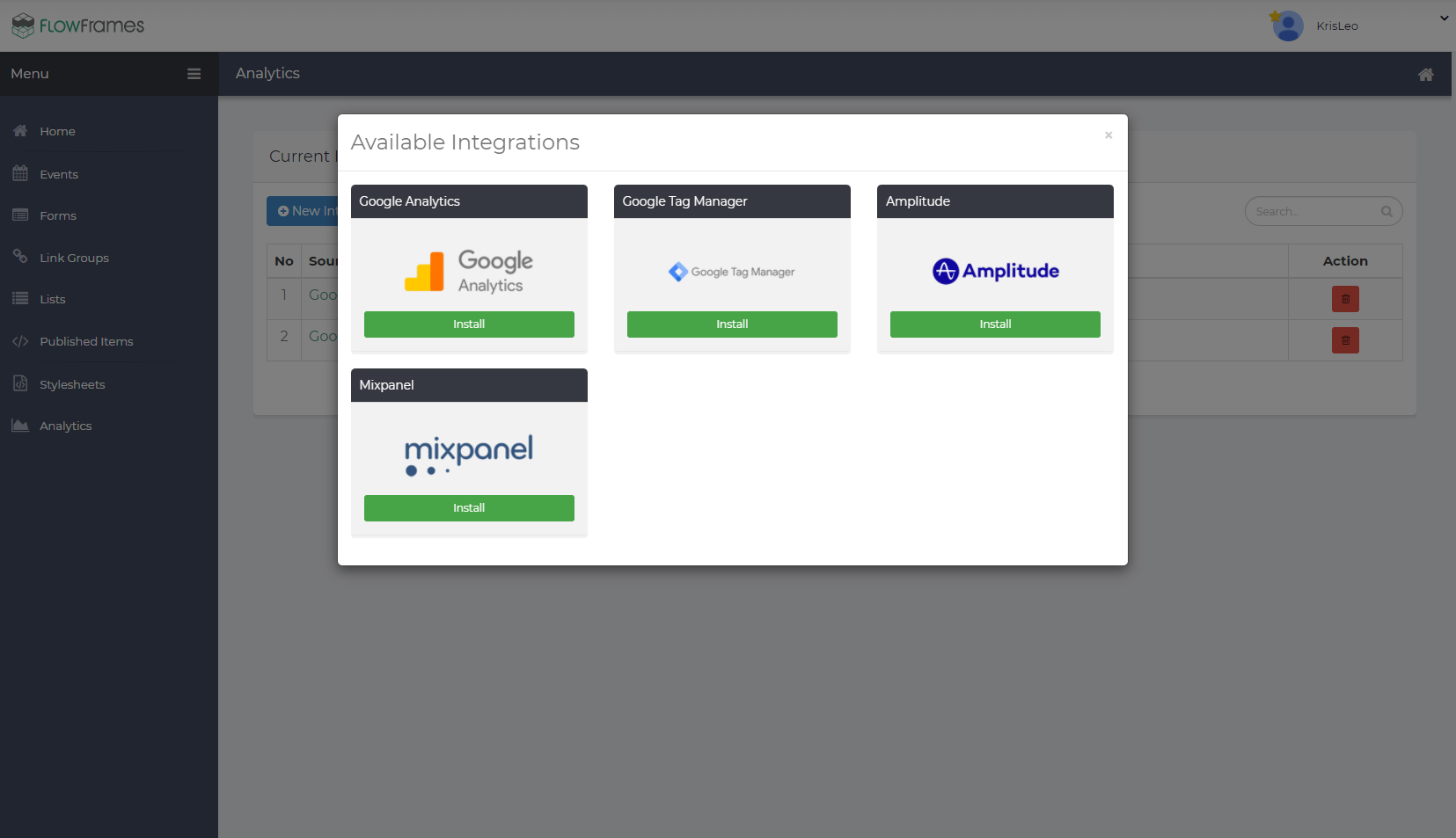 FlowFrames gallery image