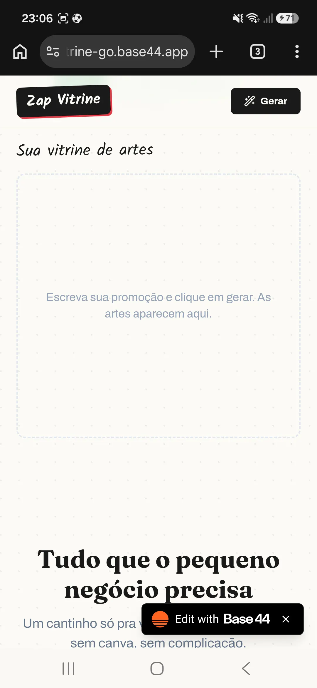 Zap Vitrine · Artes para o seu negócio gallery image
