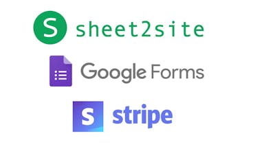 Sheet2Site for Stripe + Google Forms gallery image