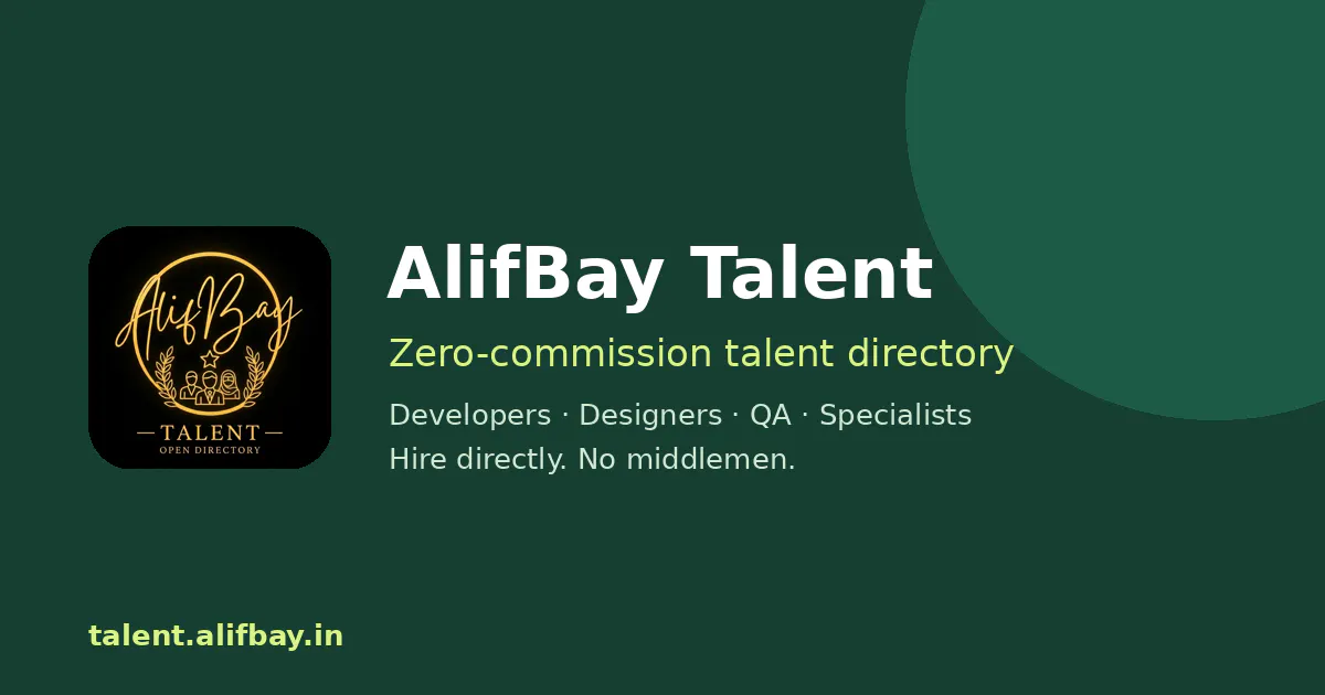 AlifBay Talent gallery image