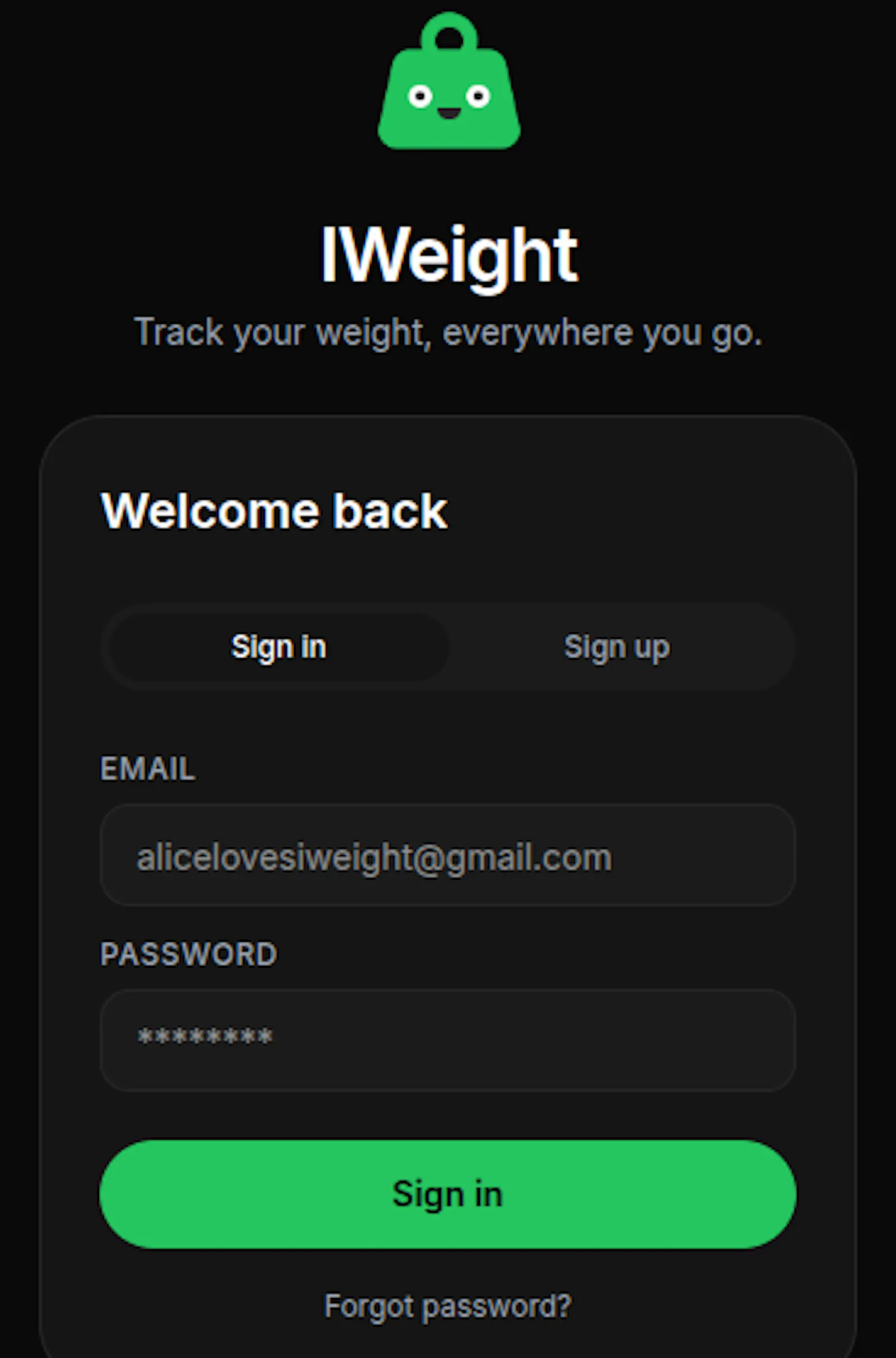IWeight screenshot 4