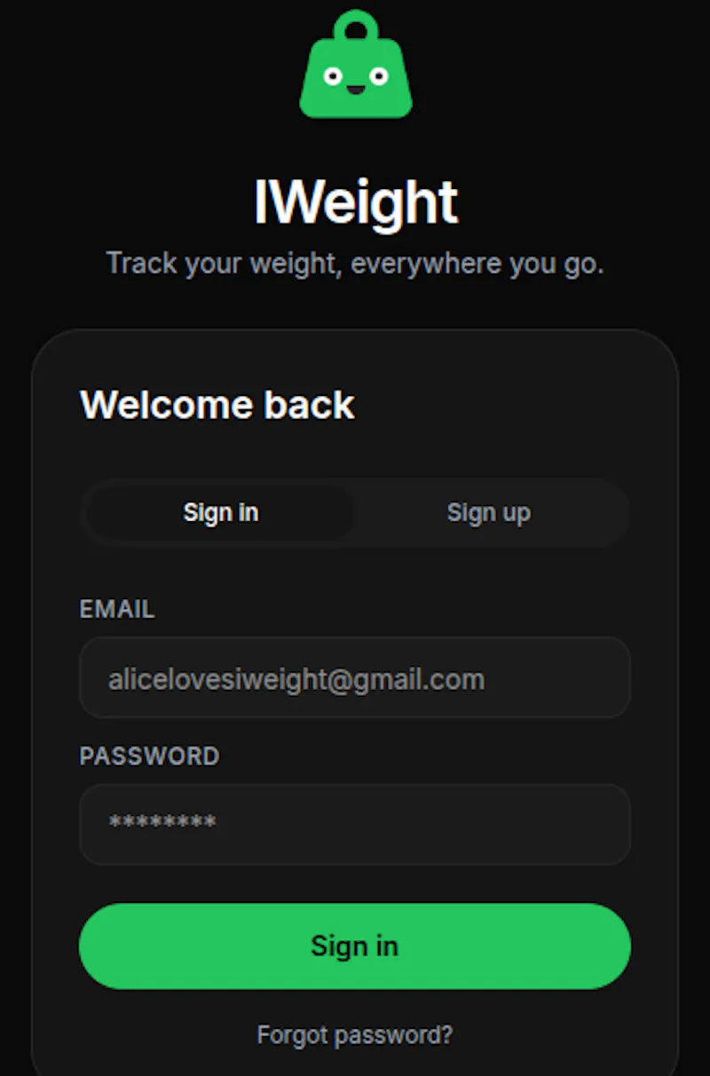 IWeight screenshot 4