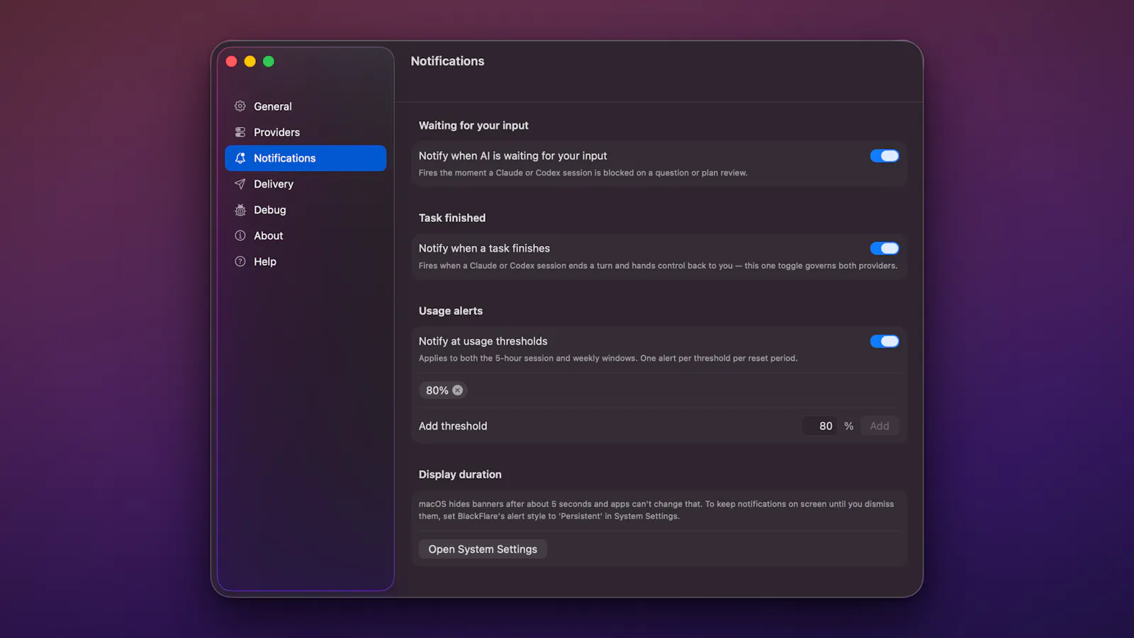 BlackFlare screenshot 6