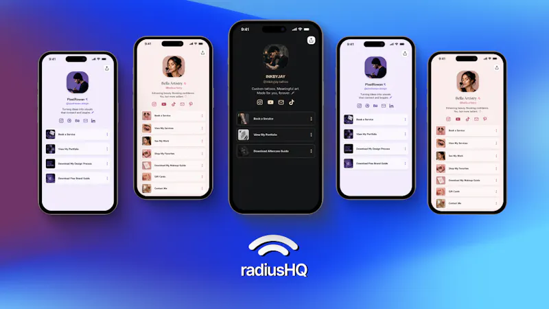 radiusHQ screenshot 3