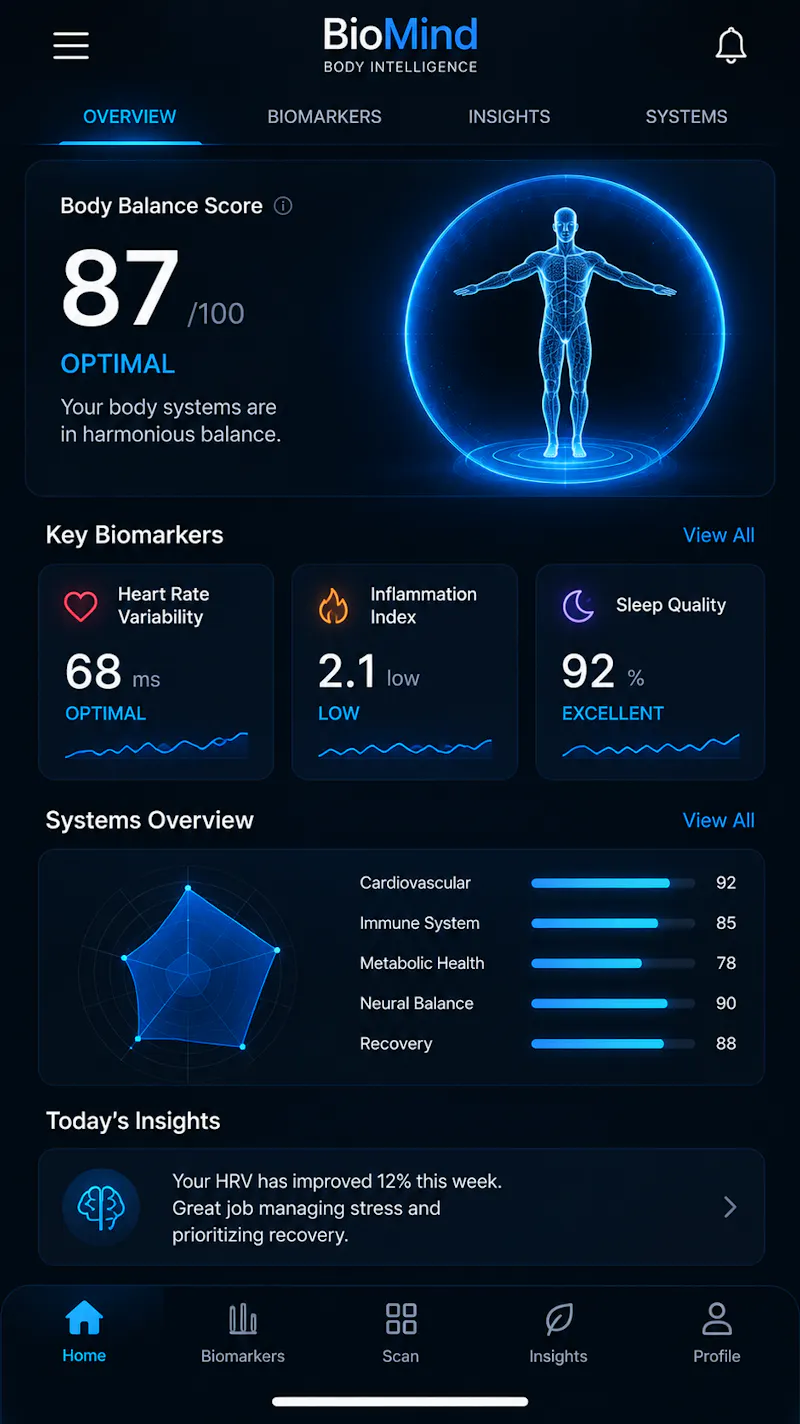 BioMind Health Intelligence  screenshot 1