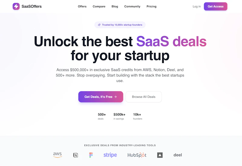 SaaSOffers screenshot 1