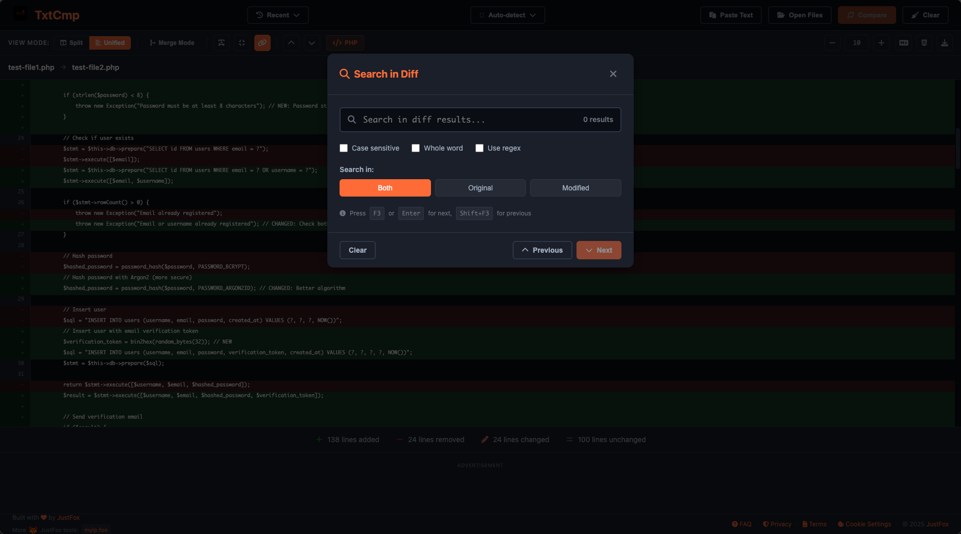 TxtCmp - Screenshot 4 preview