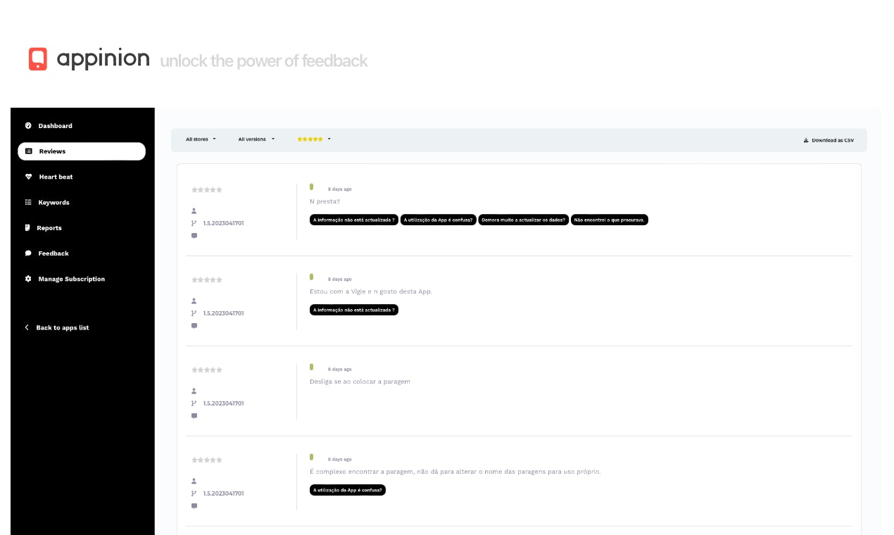 Appinion - Ontgrendel de kracht van feedback, de mening van uw gebruikers is belangrijk media 2