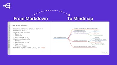 WP Block Mindmap gallery image