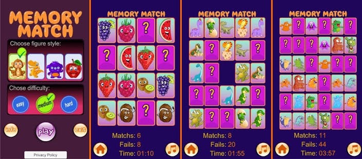 Free Memory Match media 1