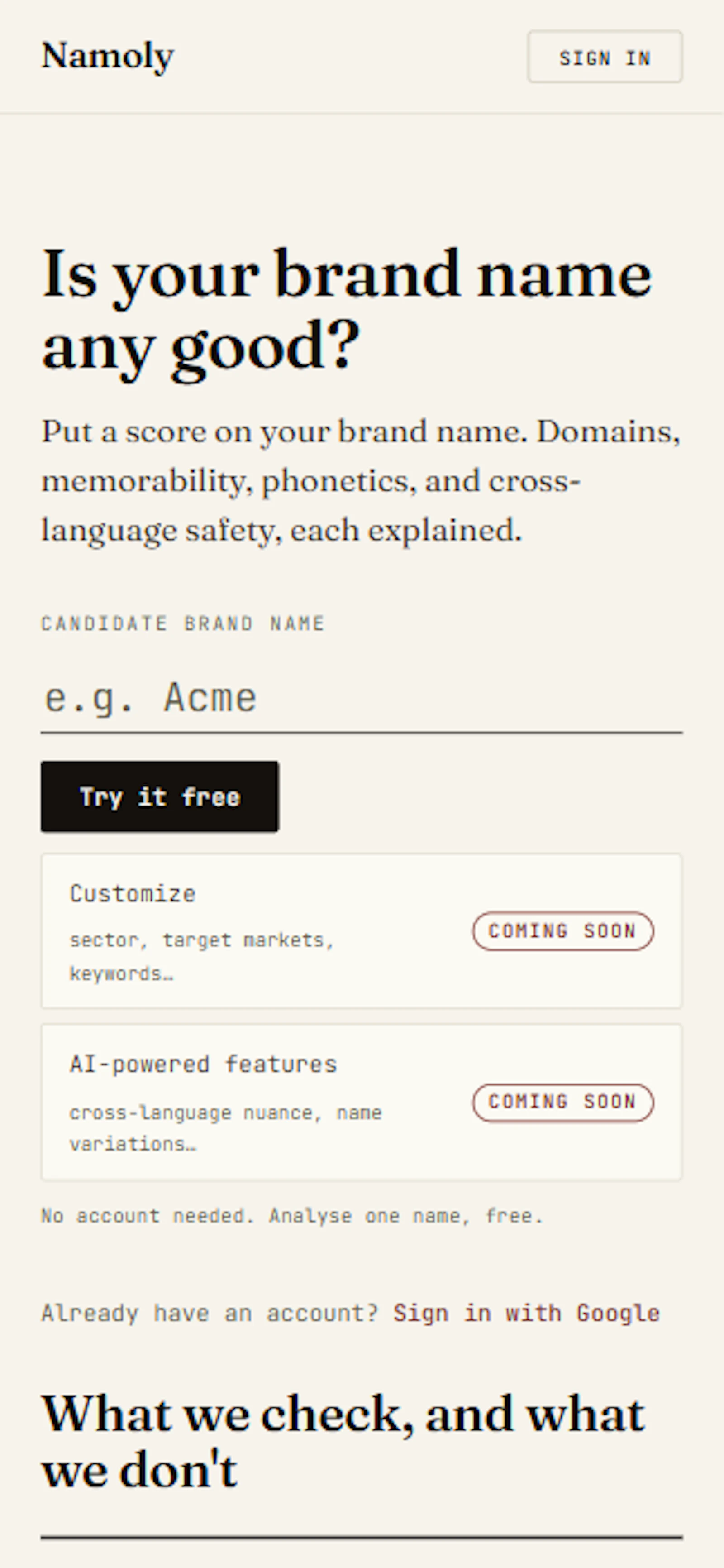 Namoly screenshot 3