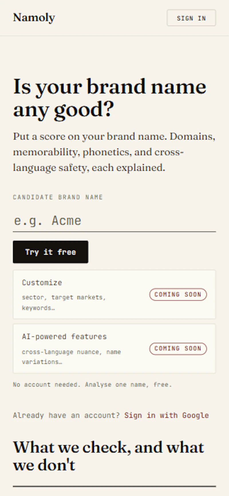 Namoly screenshot 3