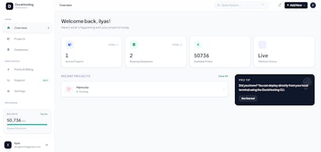 Dock Hosting gallery image