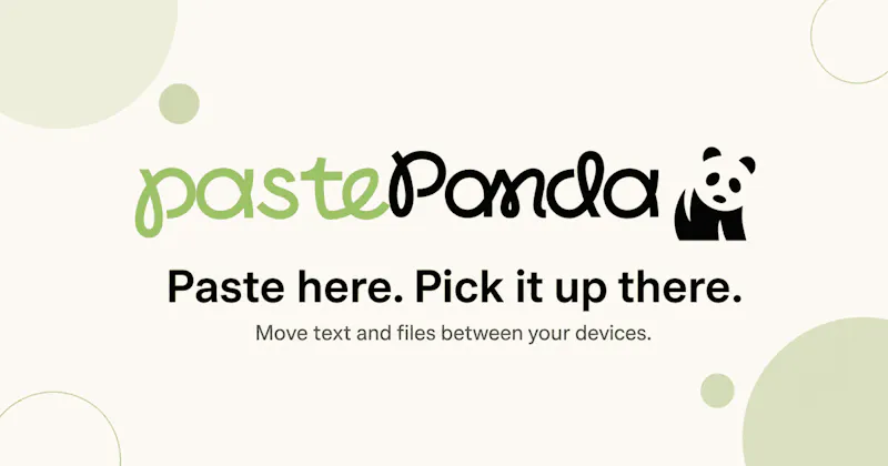 Paste Panda screenshot 1