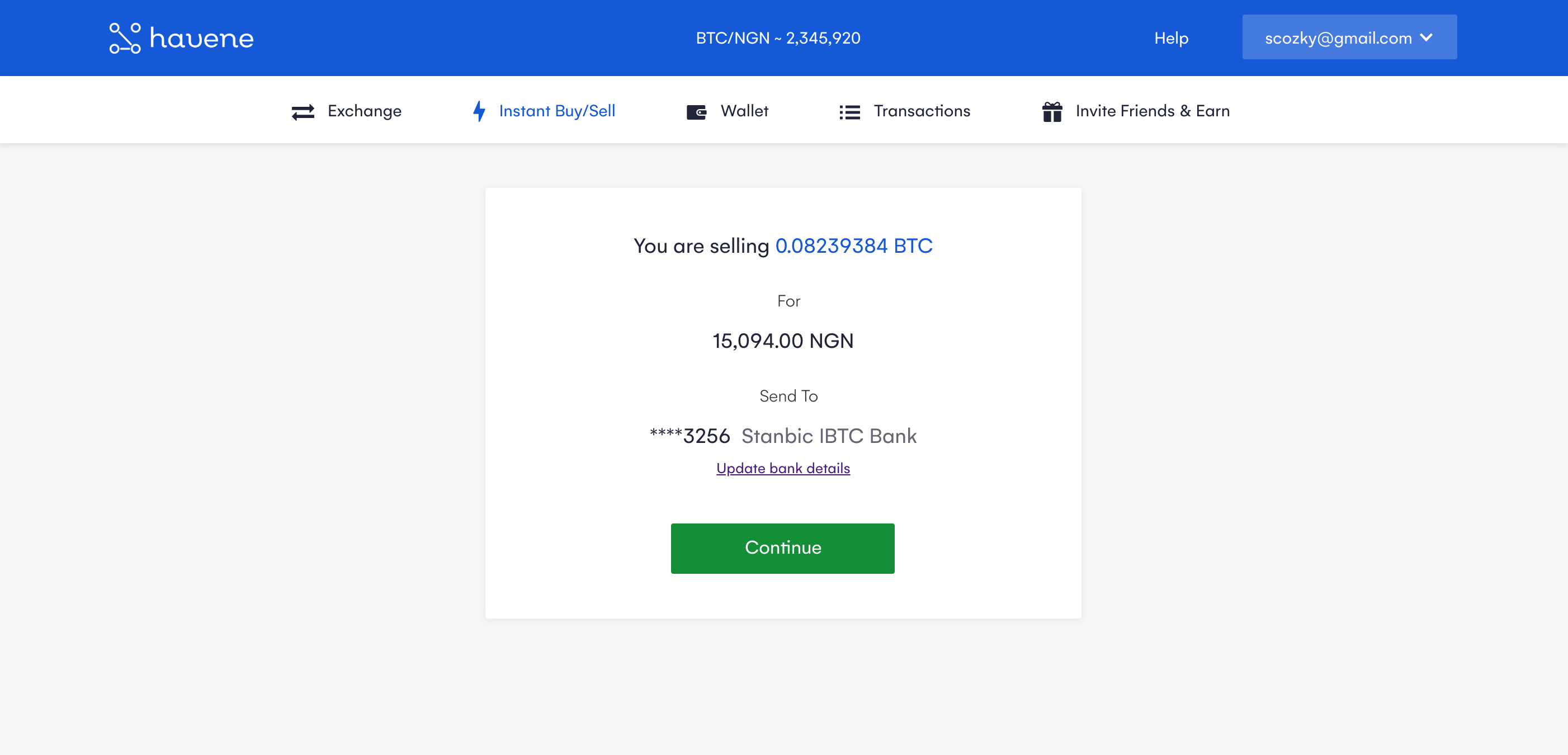 Havene Instant Exchange gallery image