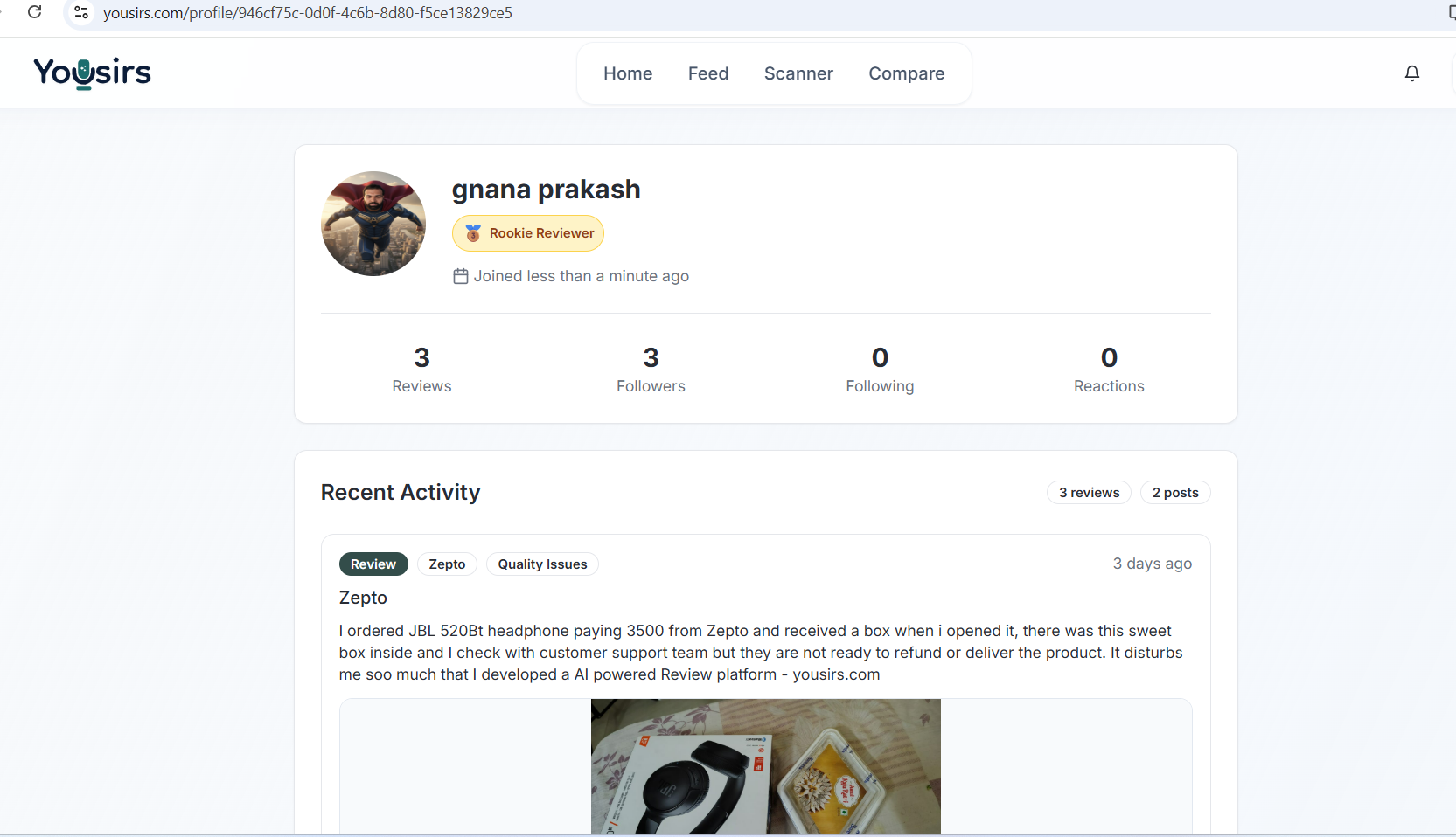 Yousirs gallery image