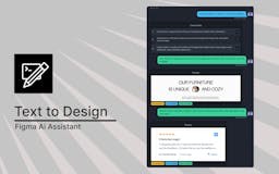 Text to Design | Figma AI Assistant media 2