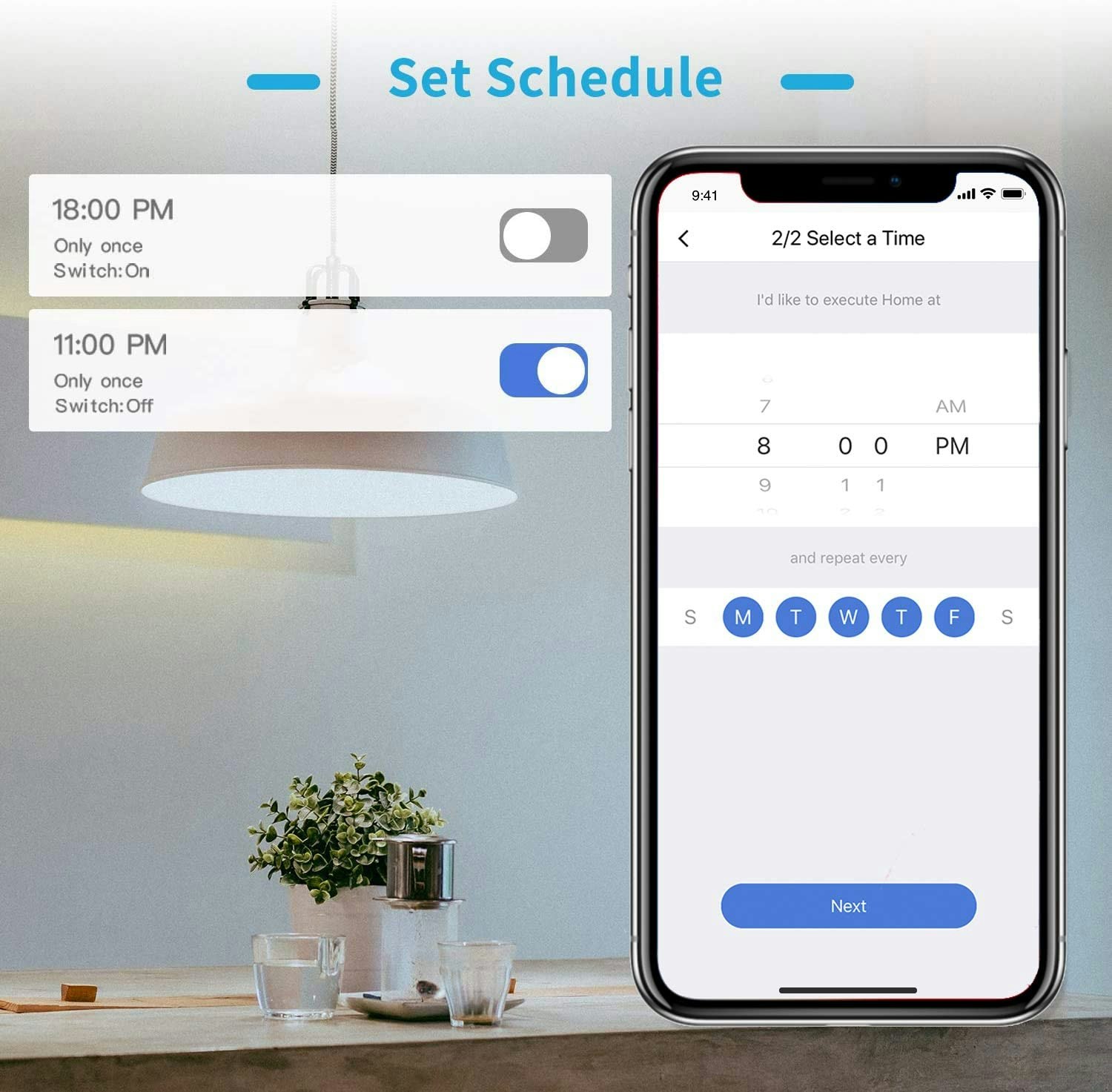 Meross Apple HomeKit Smart WiFi Plug gallery image