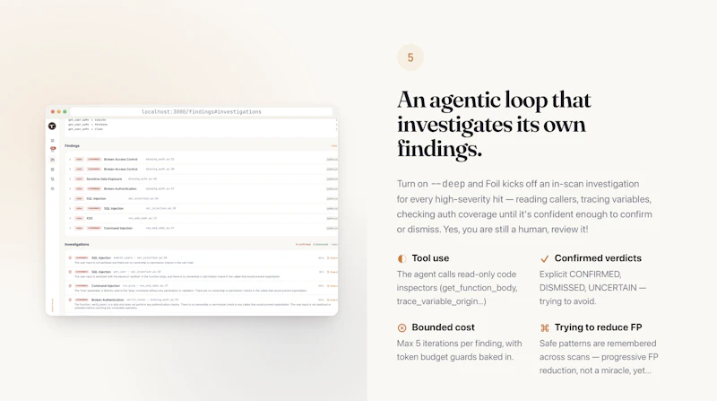 Foil AI Code Security screenshot 6
