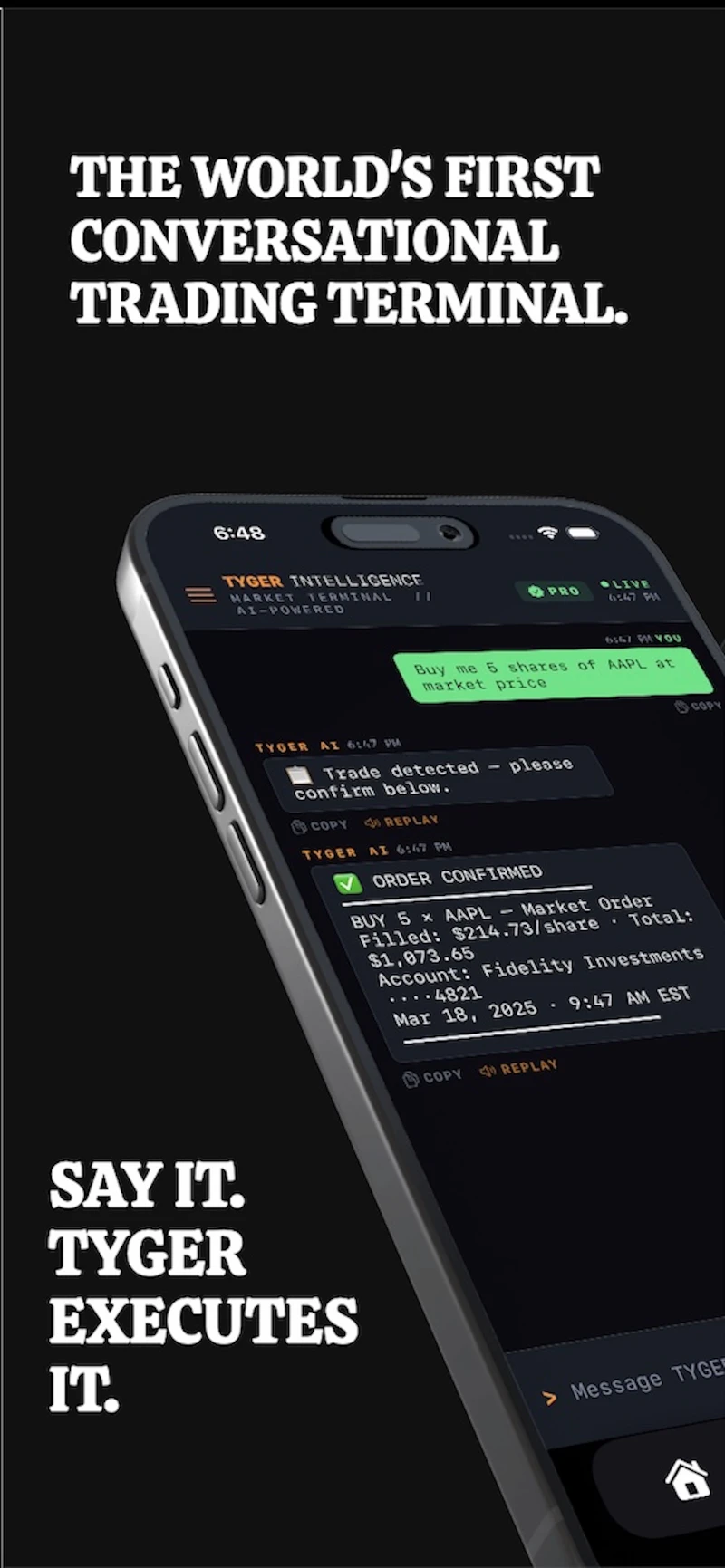 Tyger AI screenshot 1