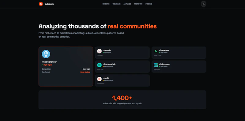 subred.io screenshot 4