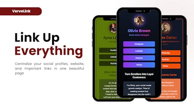 VerveLink - Your Link in Bio gallery image