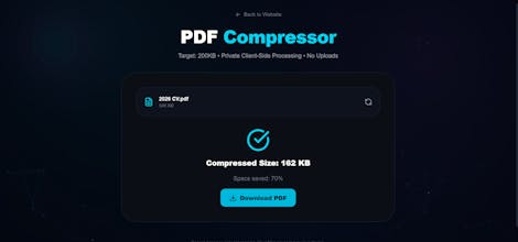 Free PDF Compressor Tool gallery image