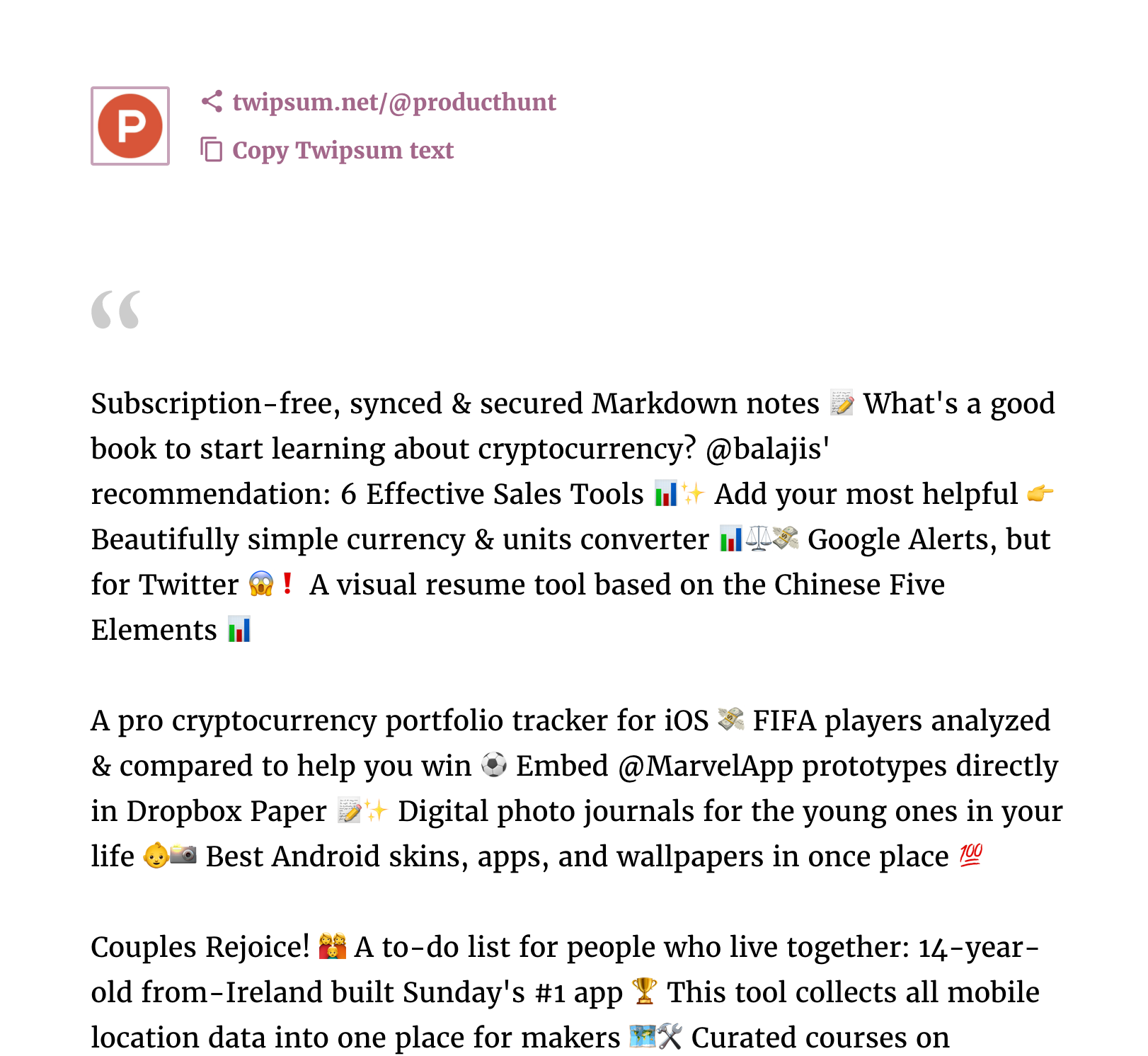 Twipsum gallery image