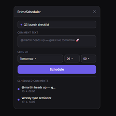 Trello Power-Up - PrimeScheduler