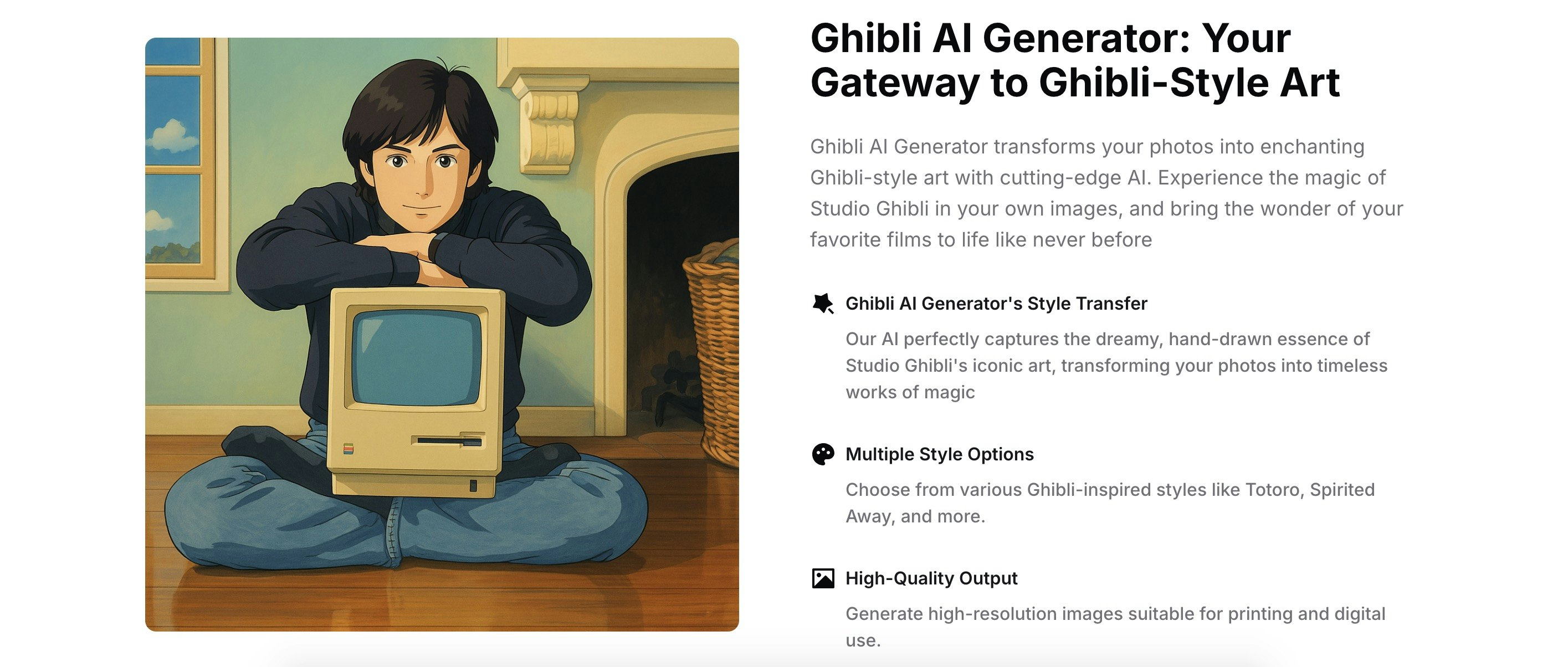 Ghibli AI gallery image