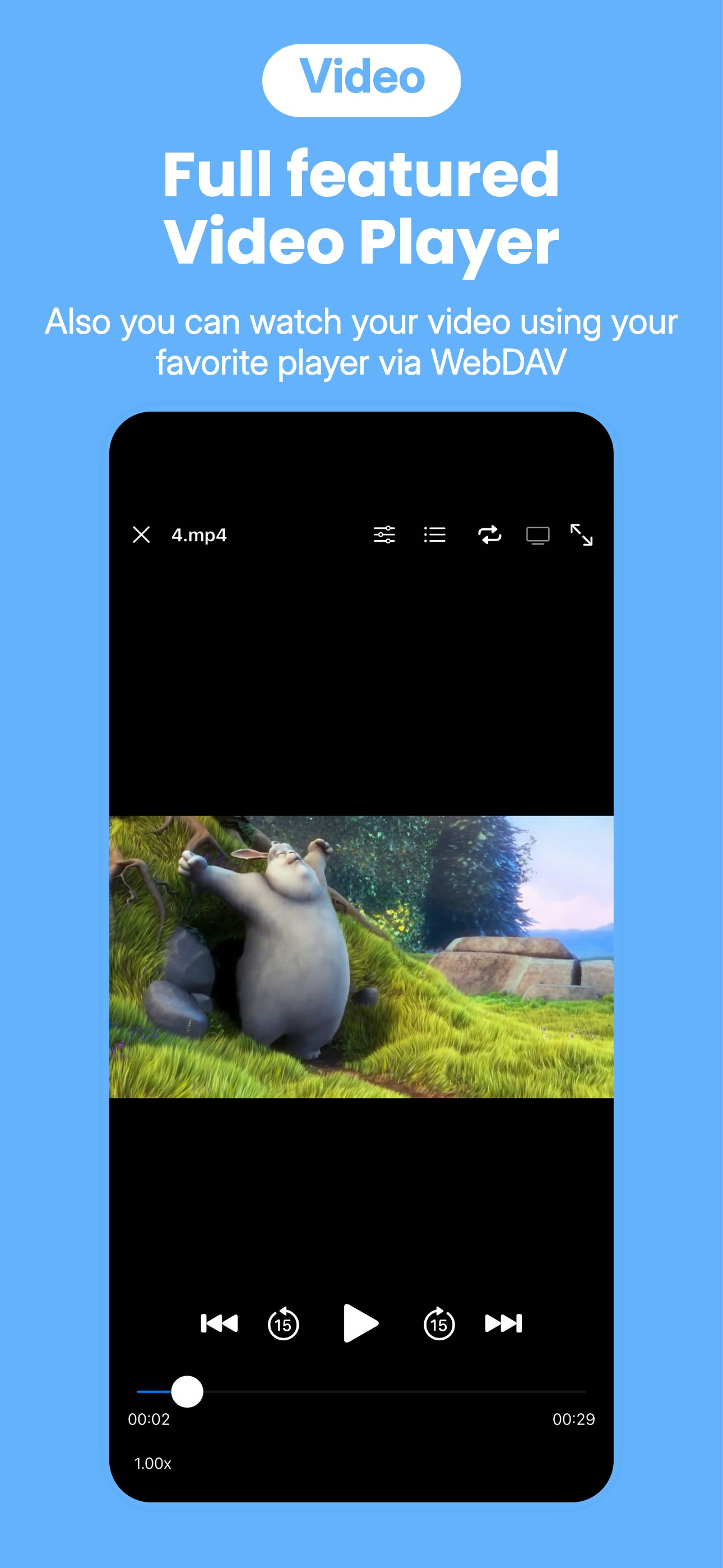 Zwind - WebDAV server on your phone gallery image