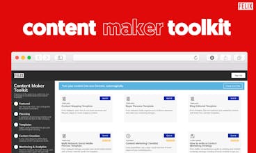 Content Maker Toolkit gallery image