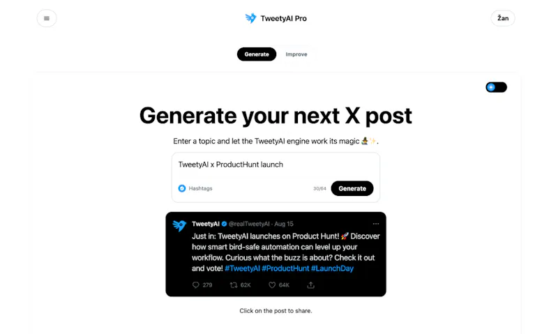 TweetyAI screenshot 2