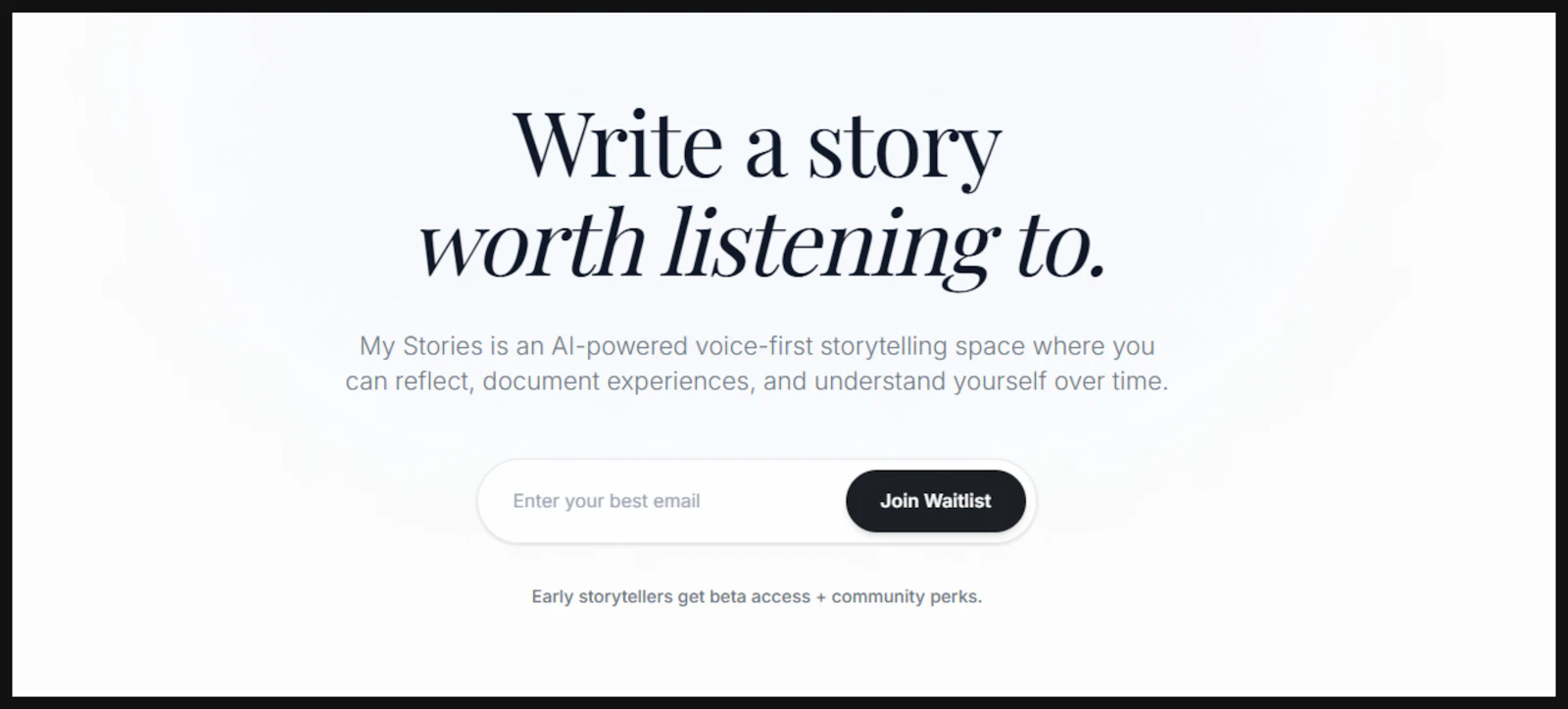 My Stories screenshot 2