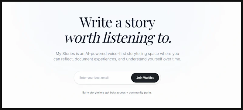 My Stories screenshot 2