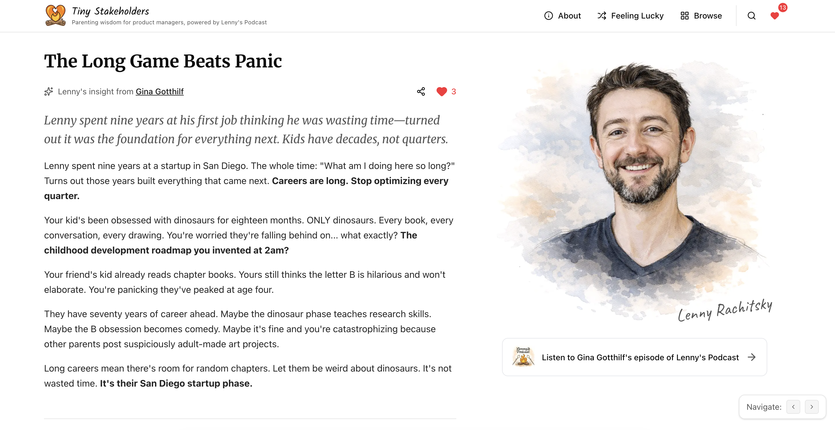 Tiny Stakeholders - Screenshot 2 showing product features and functionality