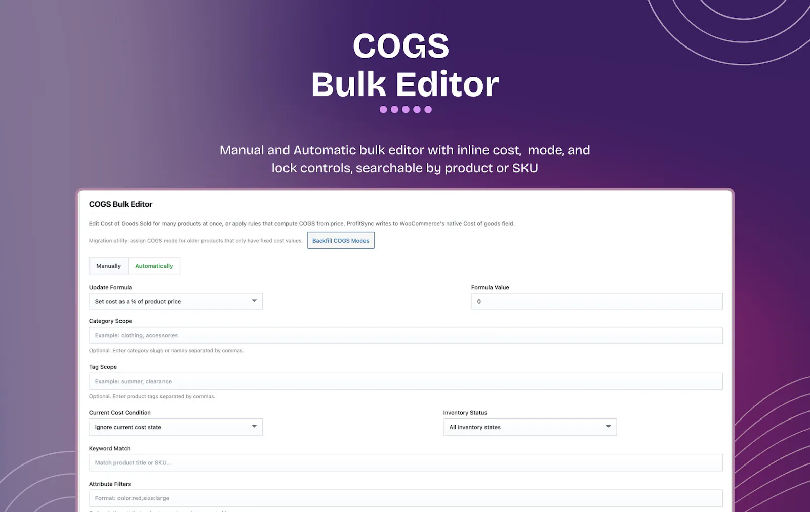 ProfitSync - Profit and COGS Tracker screenshot 2