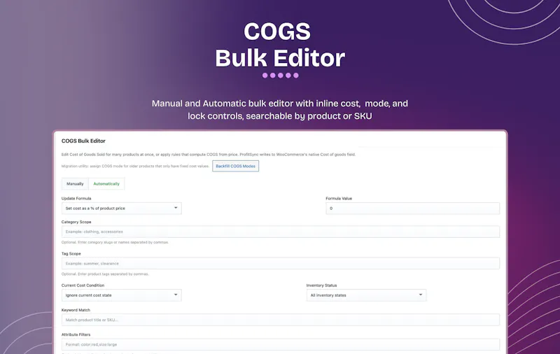ProfitSync - Profit and COGS Tracker screenshot 2