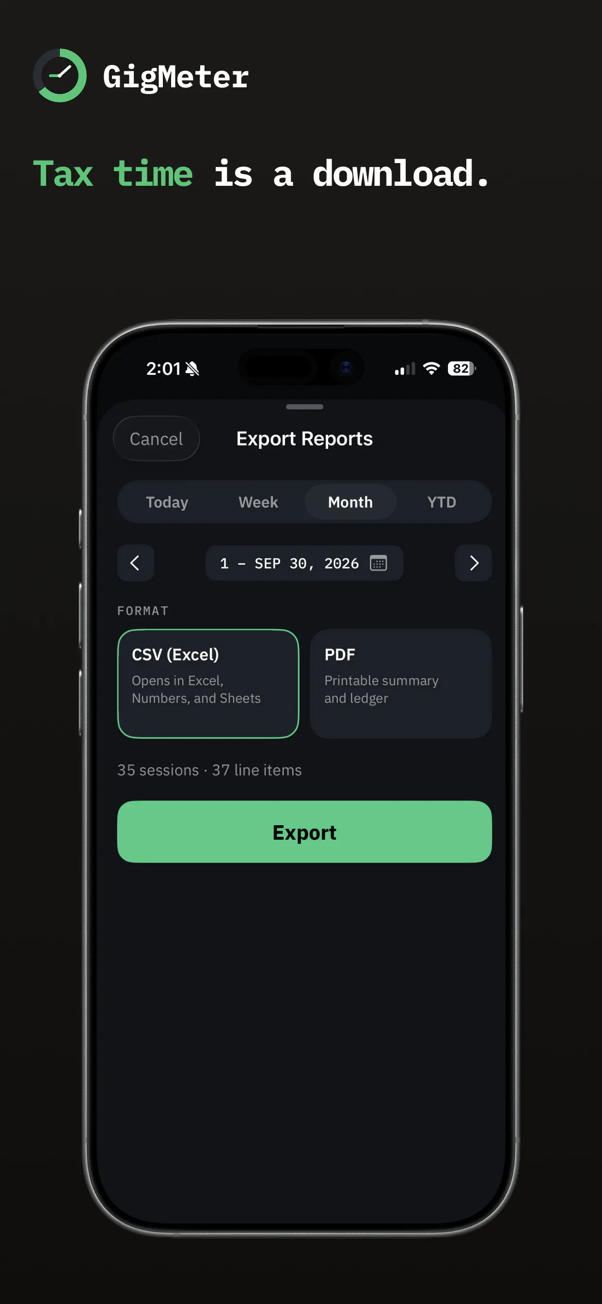 GigMeter - Know what you actually earn gallery image