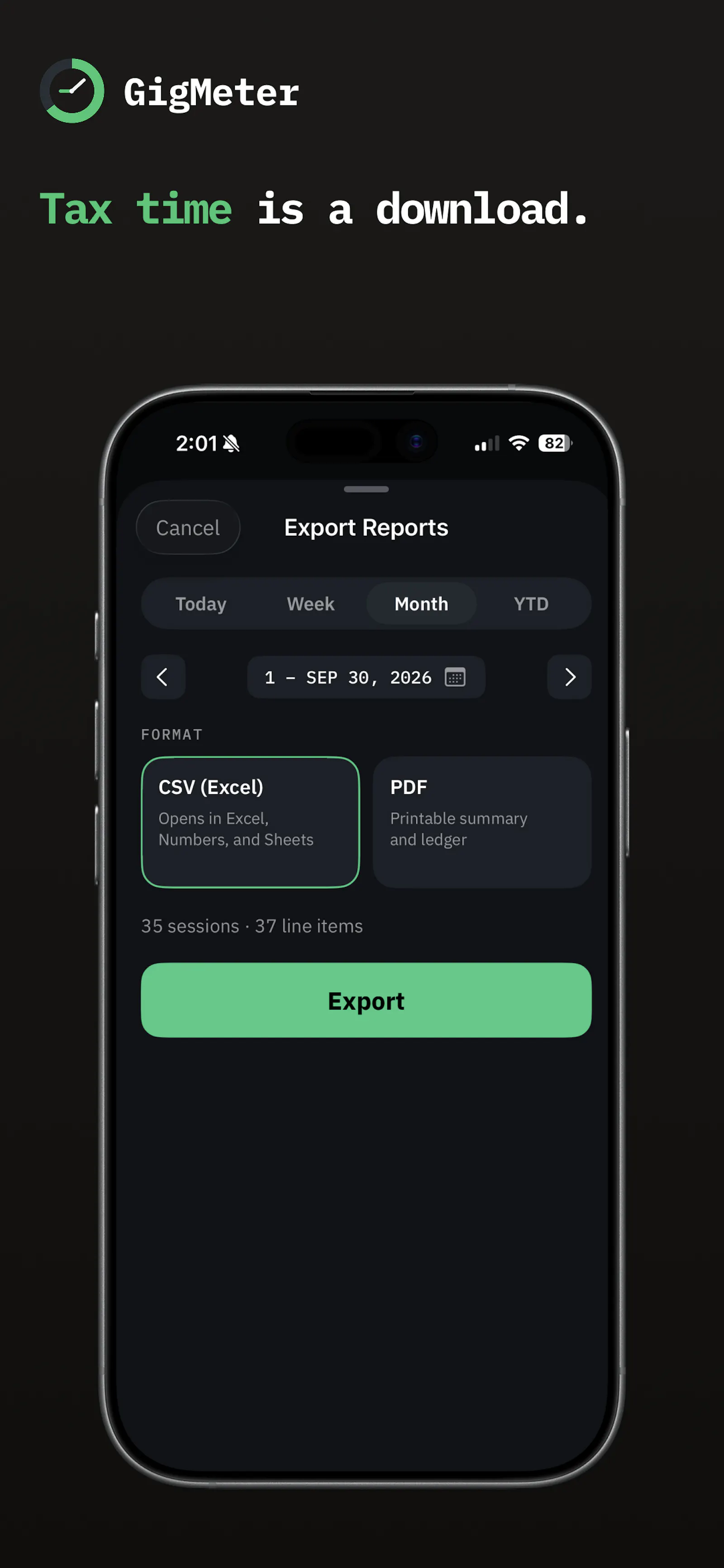 GigMeter - Know what you actually earn screenshot 6