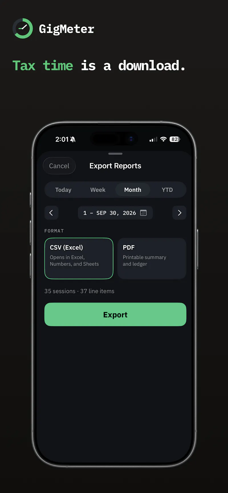 GigMeter - Know what you actually earn screenshot 6