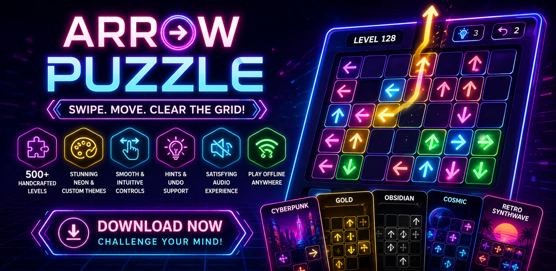 GridSnap: Arrow Puzzle gallery image