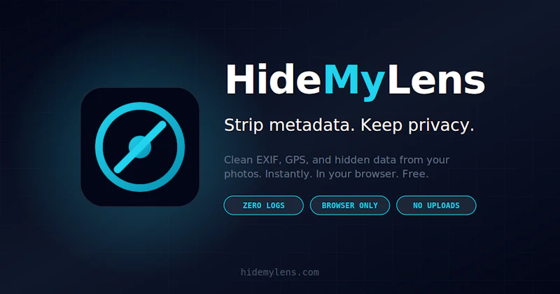 HideMyLens screenshot 1