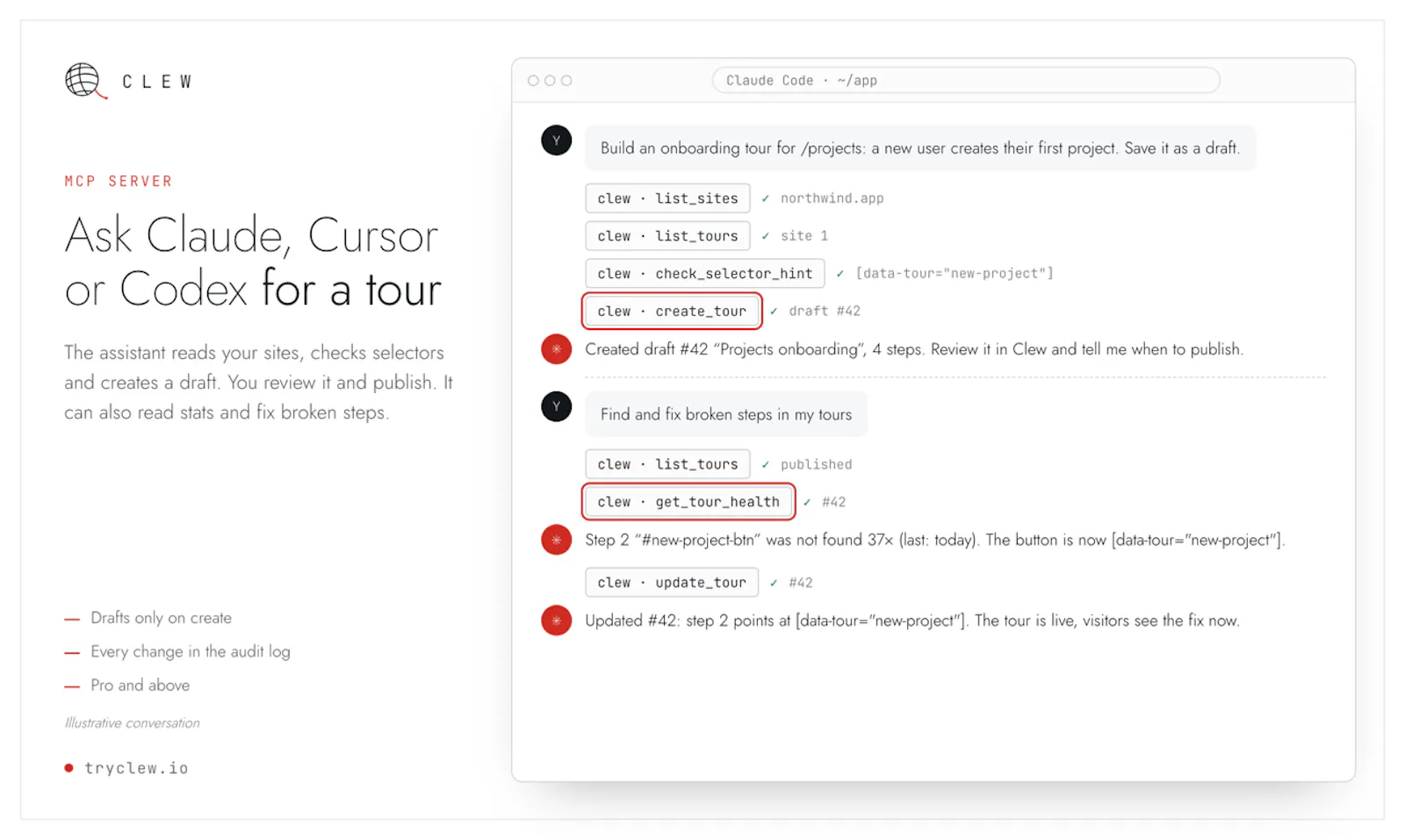 Try Clew screenshot 5